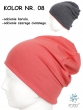 Bawełniana Czapka Dziecięca - Basic  - 2in1